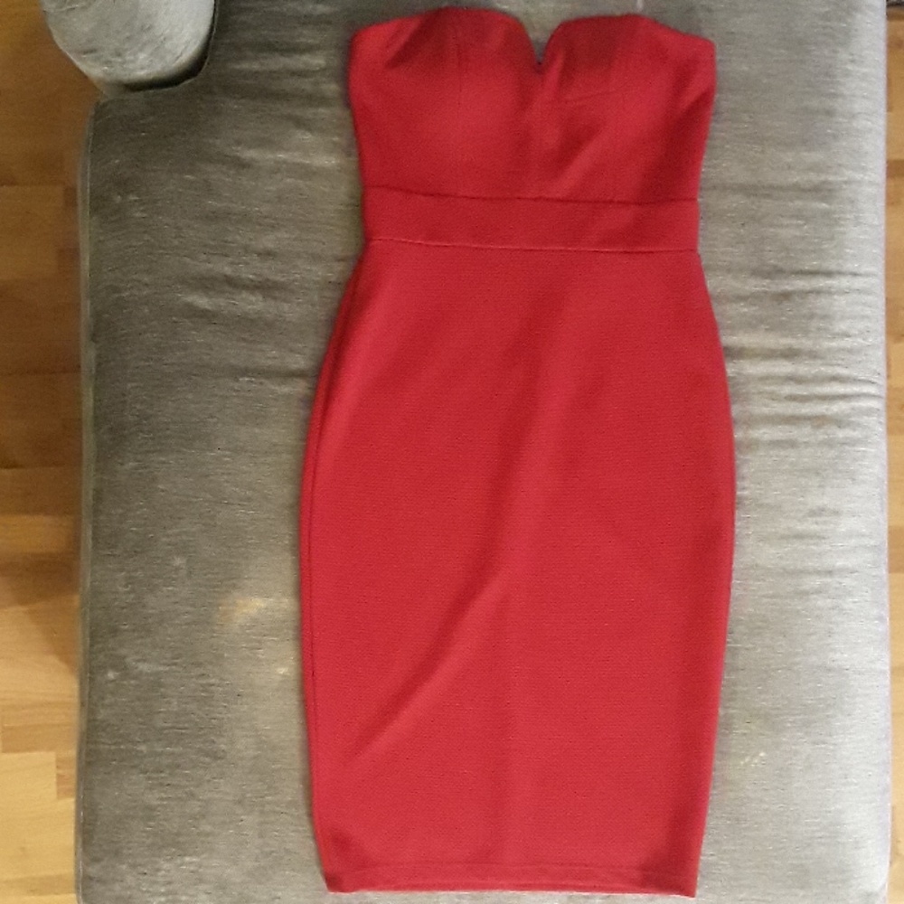 Red dress